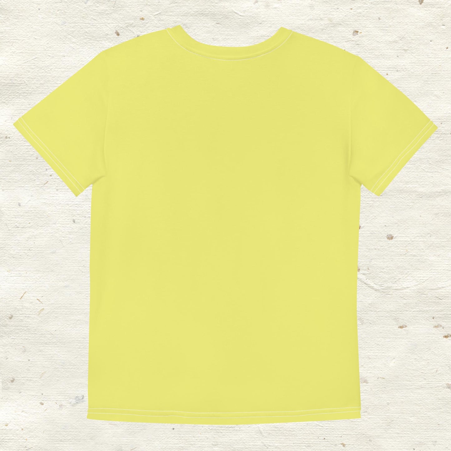 Yellow and White Flowers Youth Crewneck T-Shirt