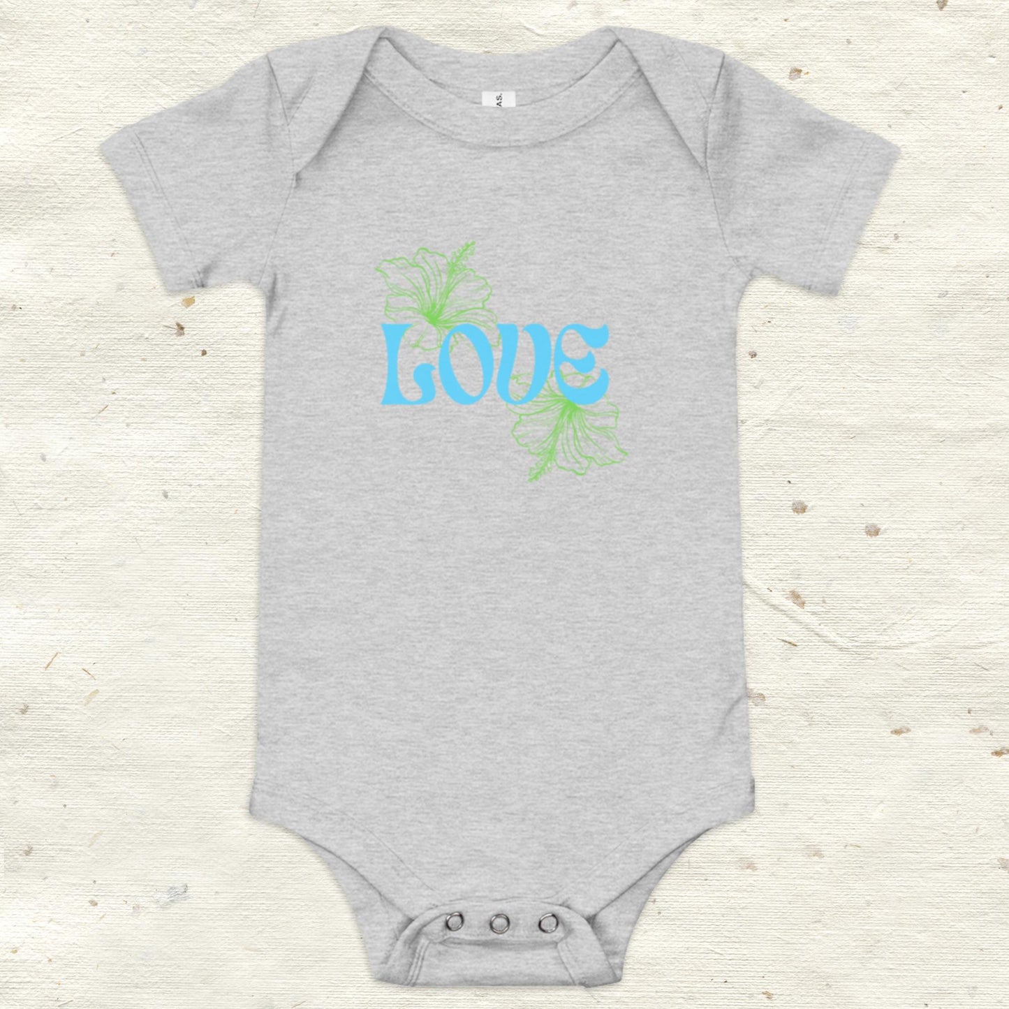 Love Baby Short Sleeve One Piece