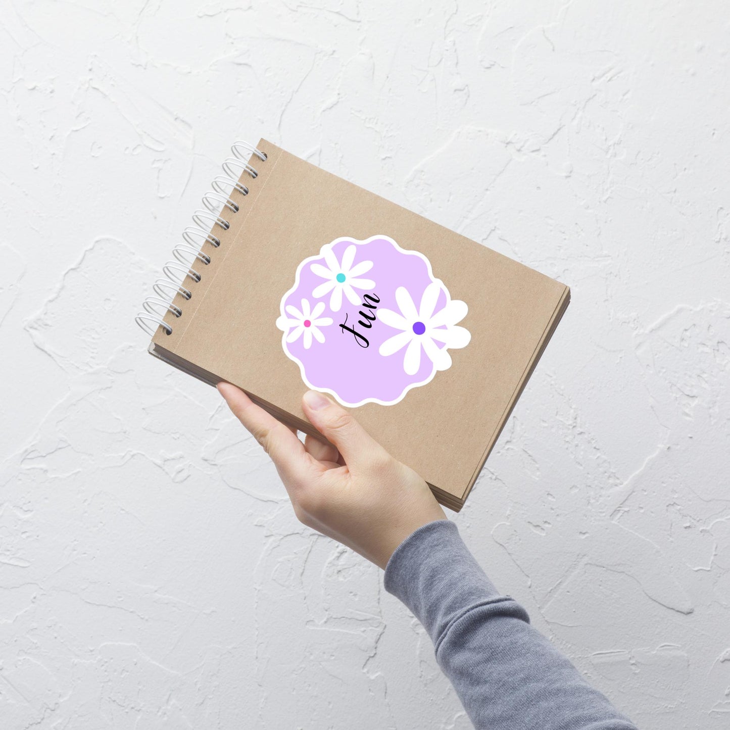 Fun Daisy Bubble-free Stickers