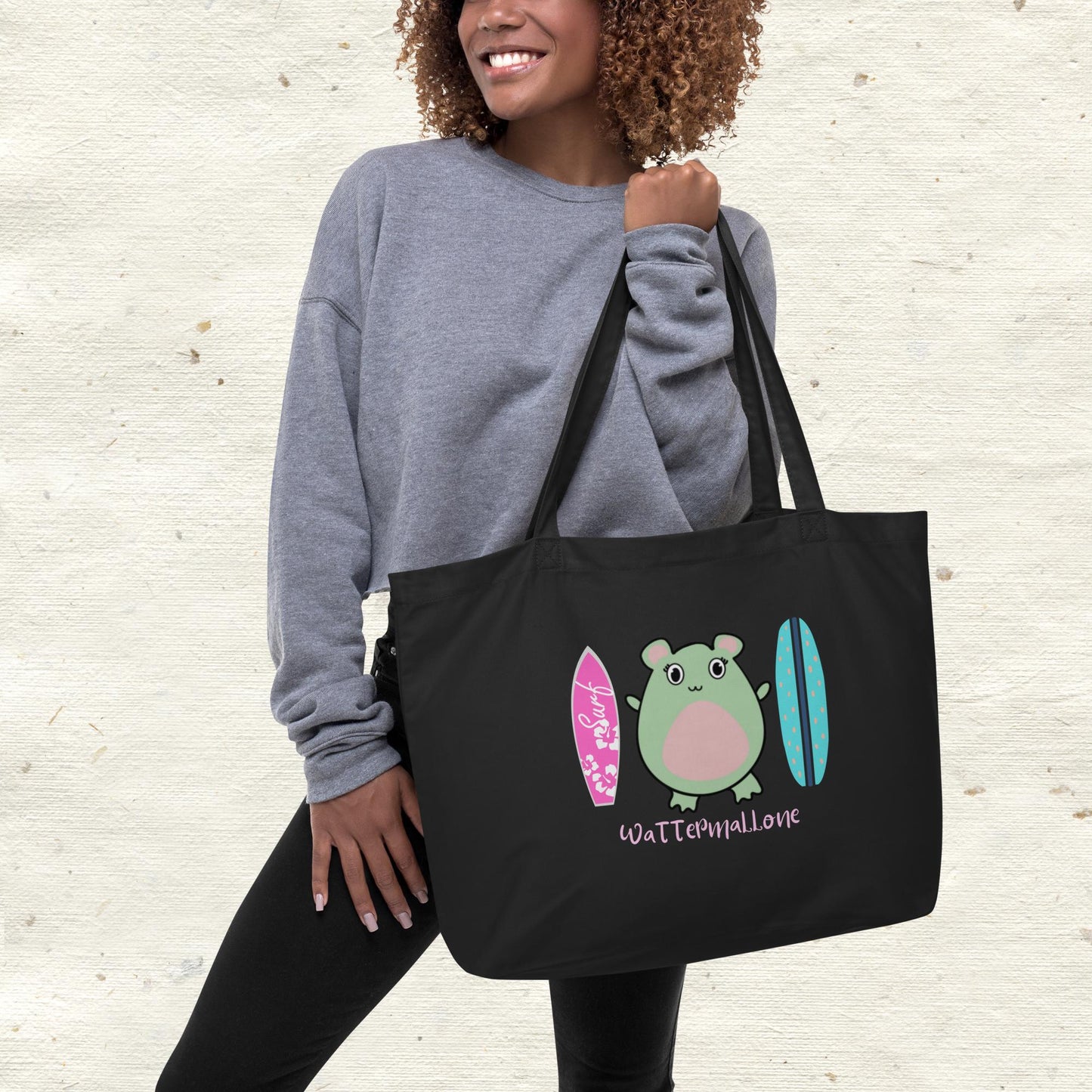 Go Surf Large Organic Tote Bag