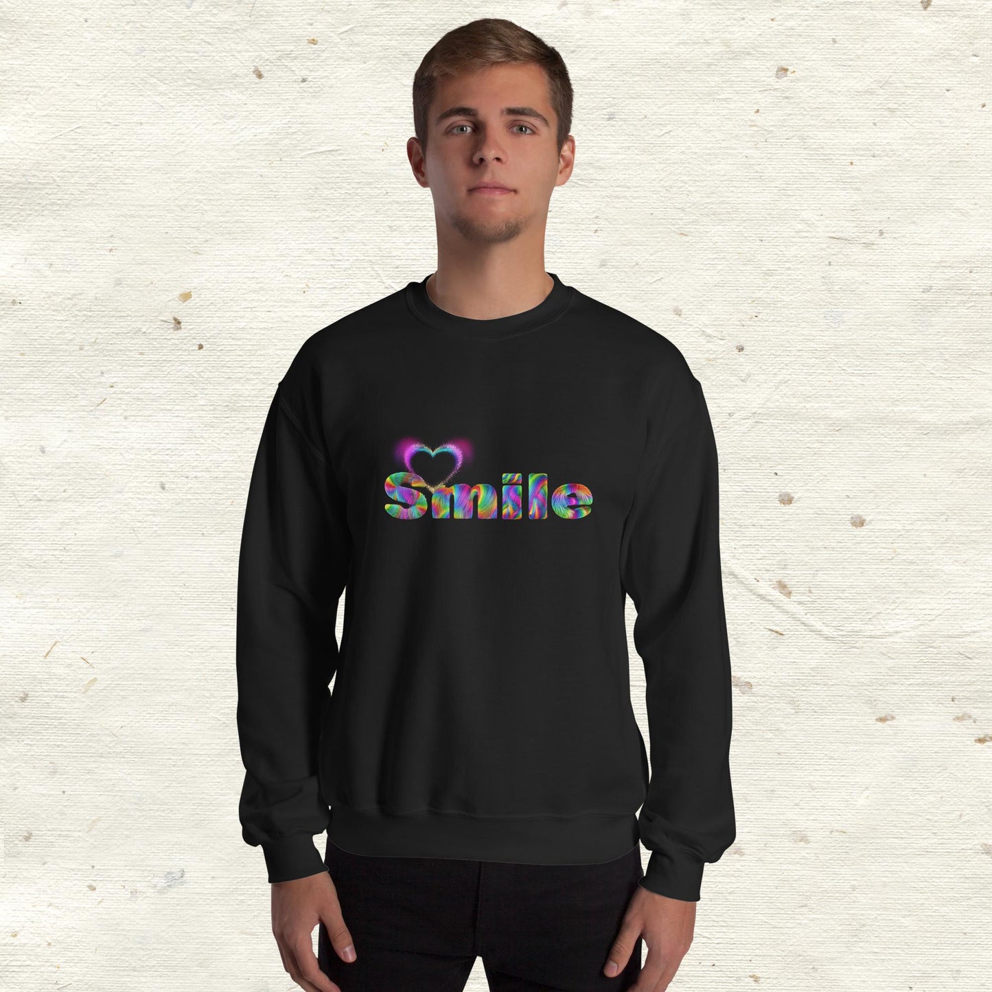 Smile Heart Sweatshirt