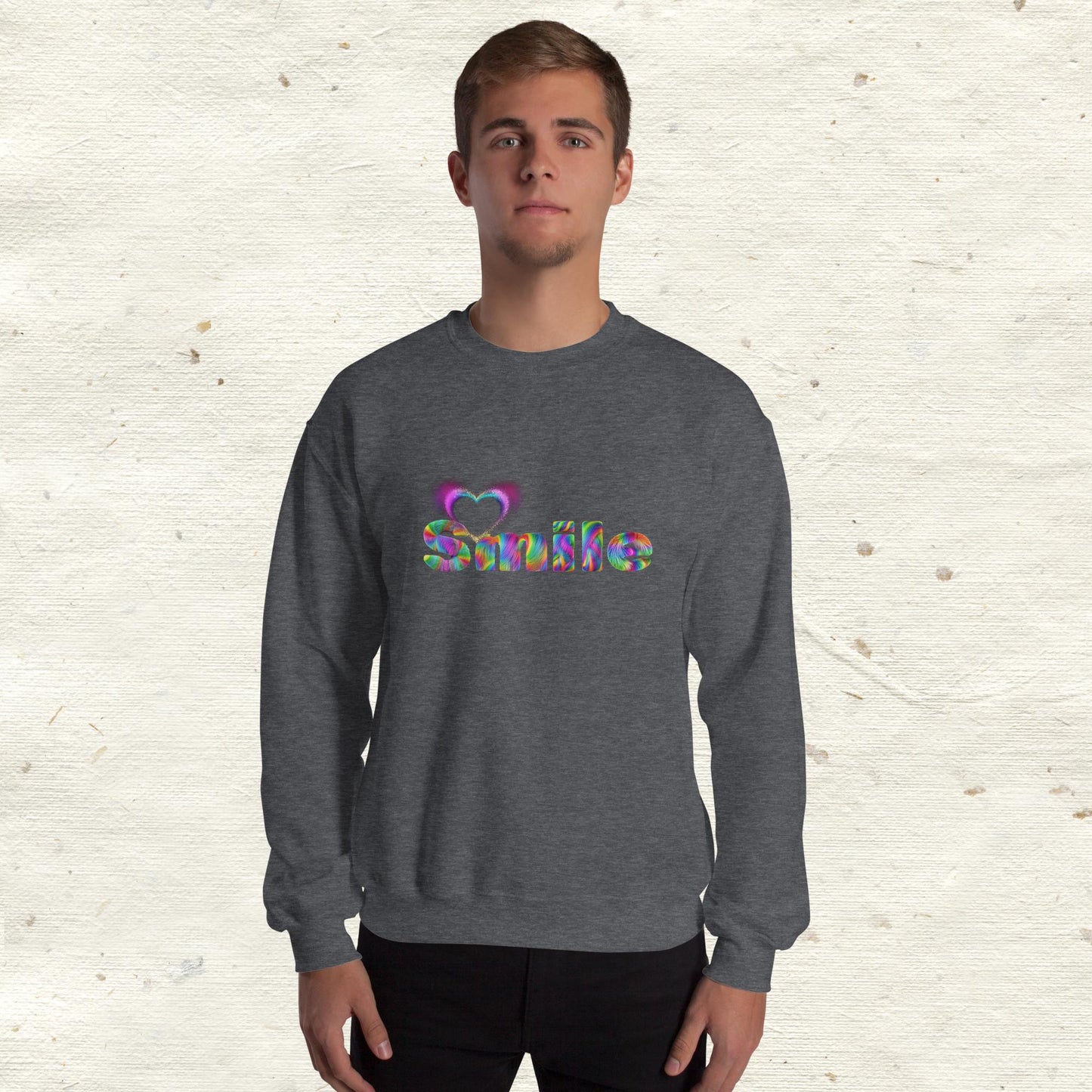 Smile Heart Sweatshirt