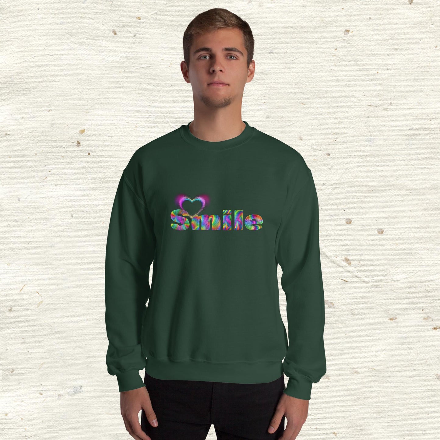 Smile Heart Sweatshirt