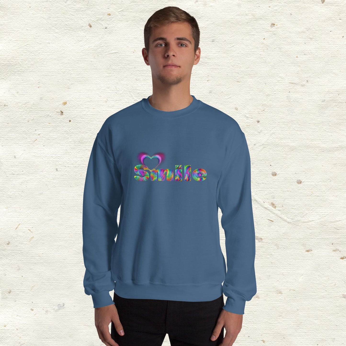 Smile Heart Sweatshirt