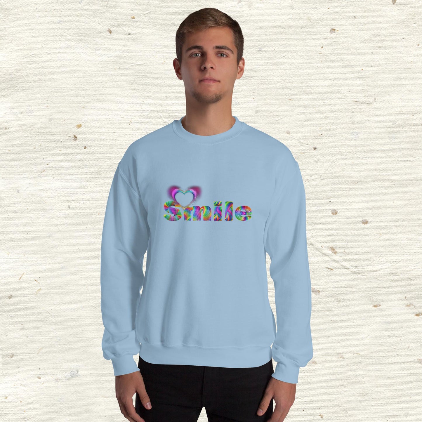 Smile Heart Sweatshirt