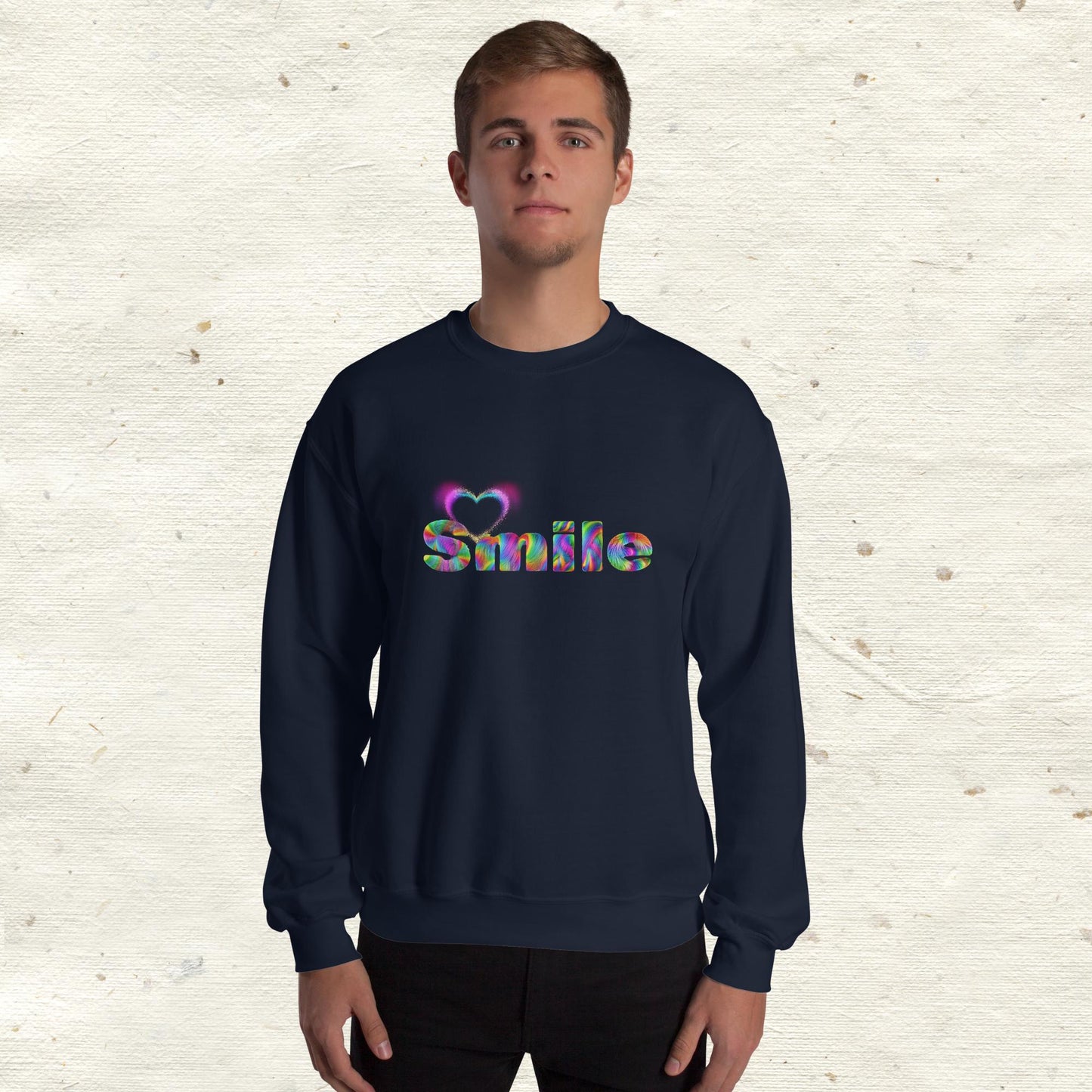 Smile Heart Sweatshirt