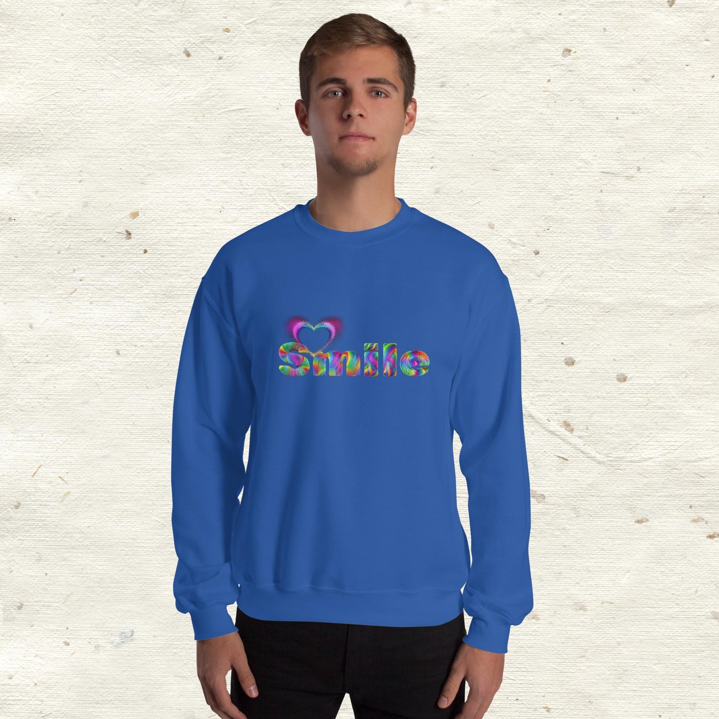 Smile Heart Sweatshirt