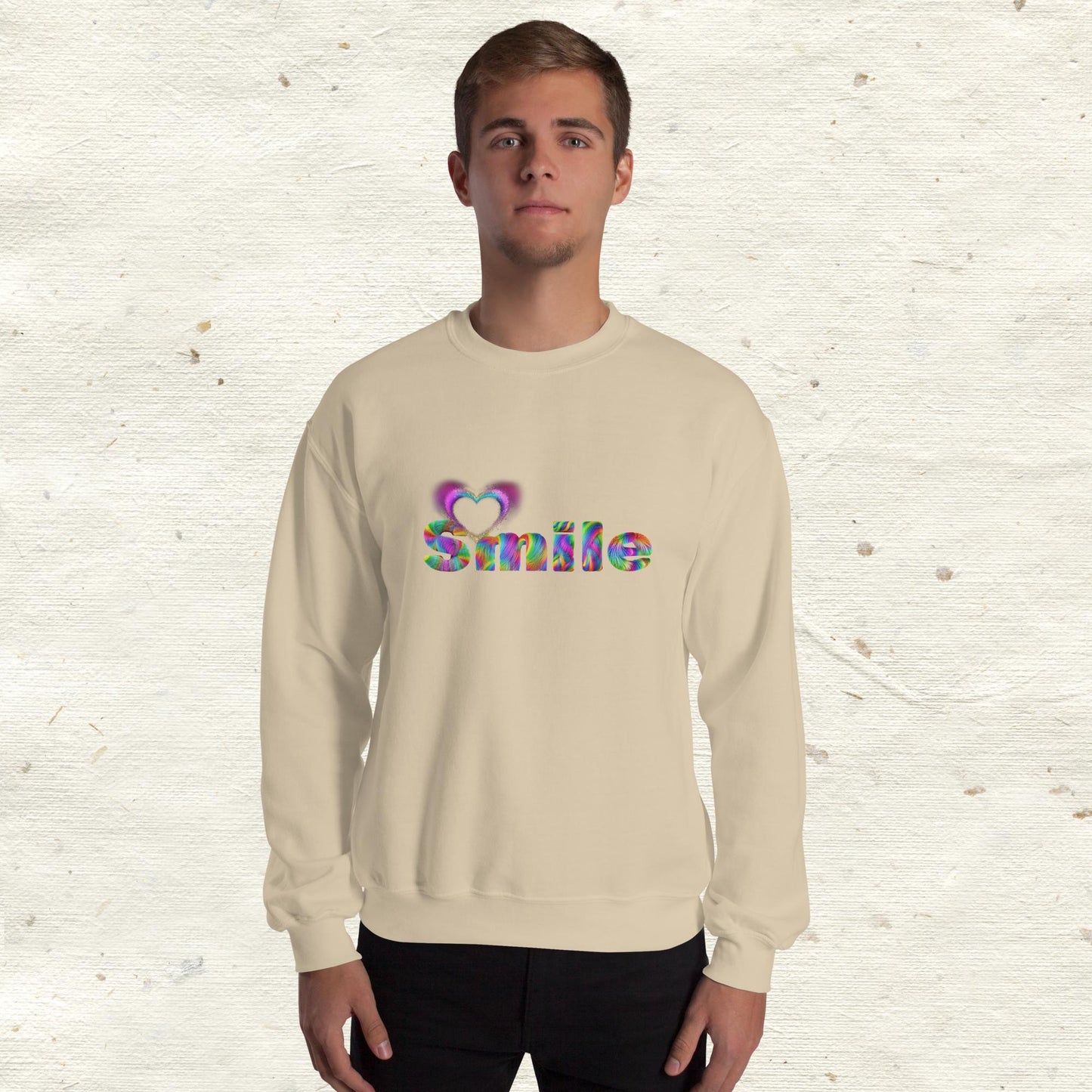 Smile Heart Sweatshirt