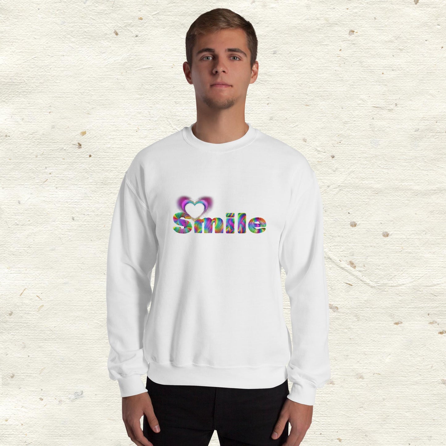 Smile Heart Sweatshirt