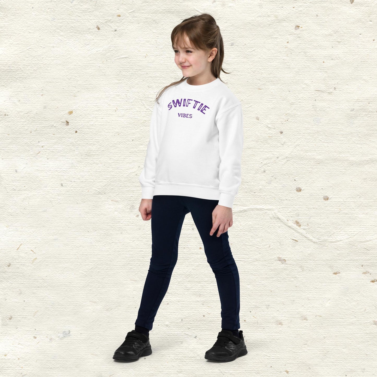 Swiftie Vibes Youth crewneck sweatshirt