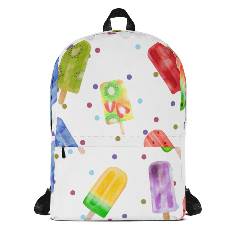 Popsicles White Backpack