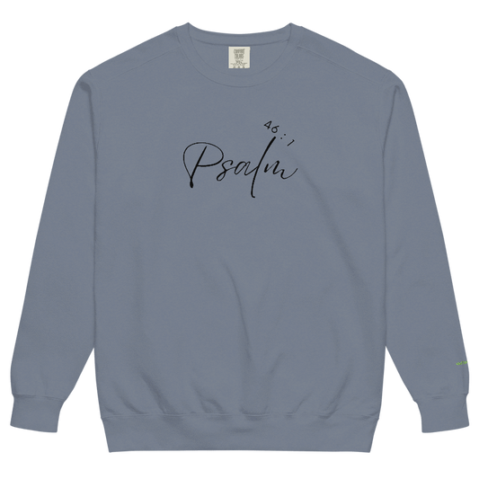 Psalm 46 Embroidered Sweatshirt