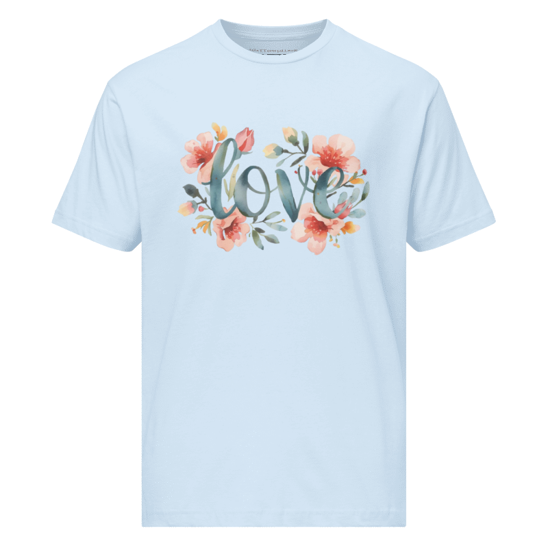 Love Floral Fine Jersey Tee