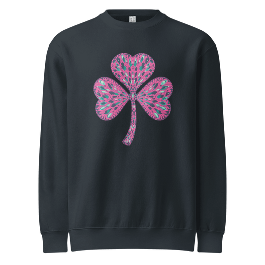 Pink Clover Premium Crew Neck Sweatshirt