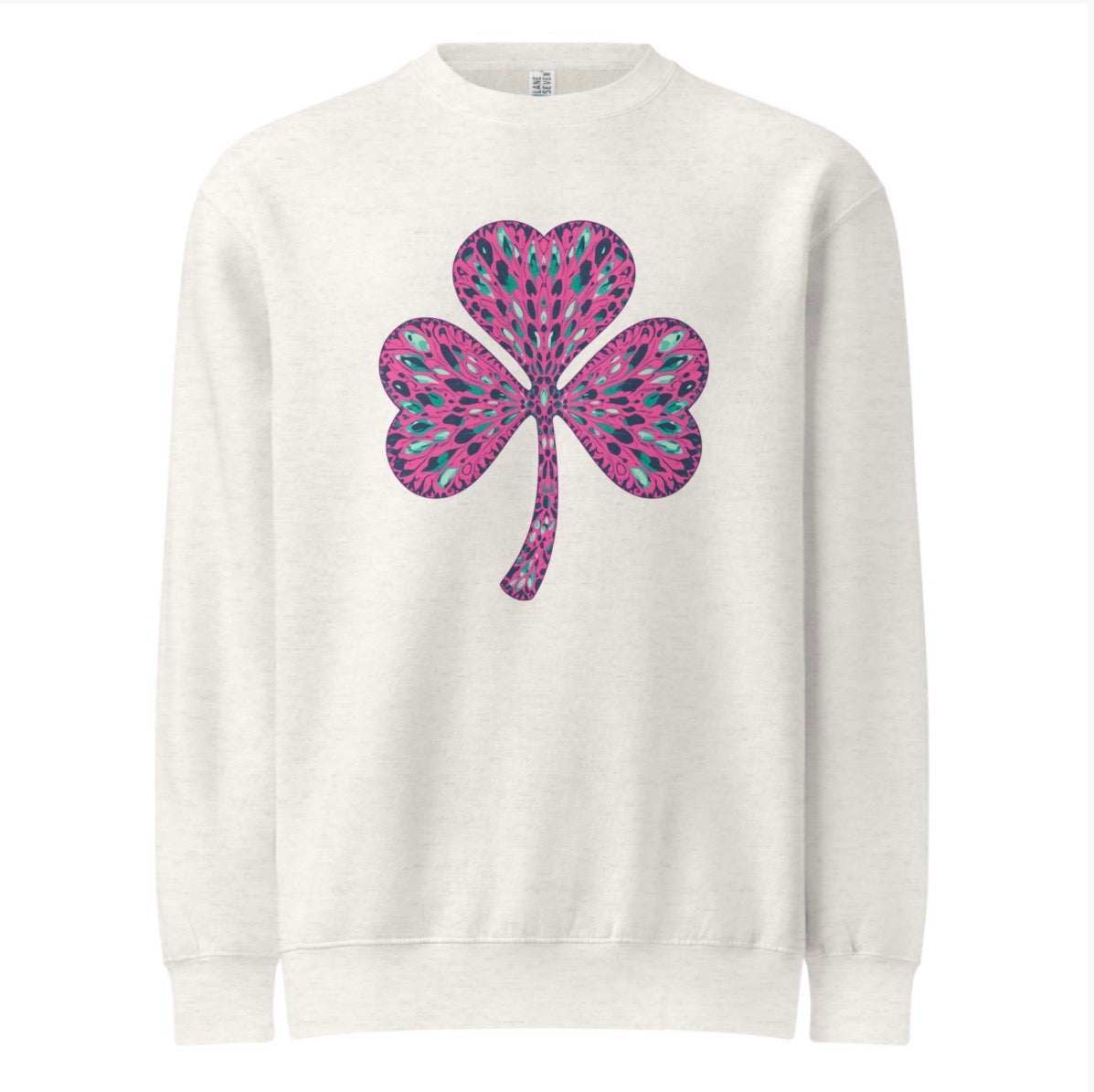 Pink Clover Premium Crew Neck Sweatshirt