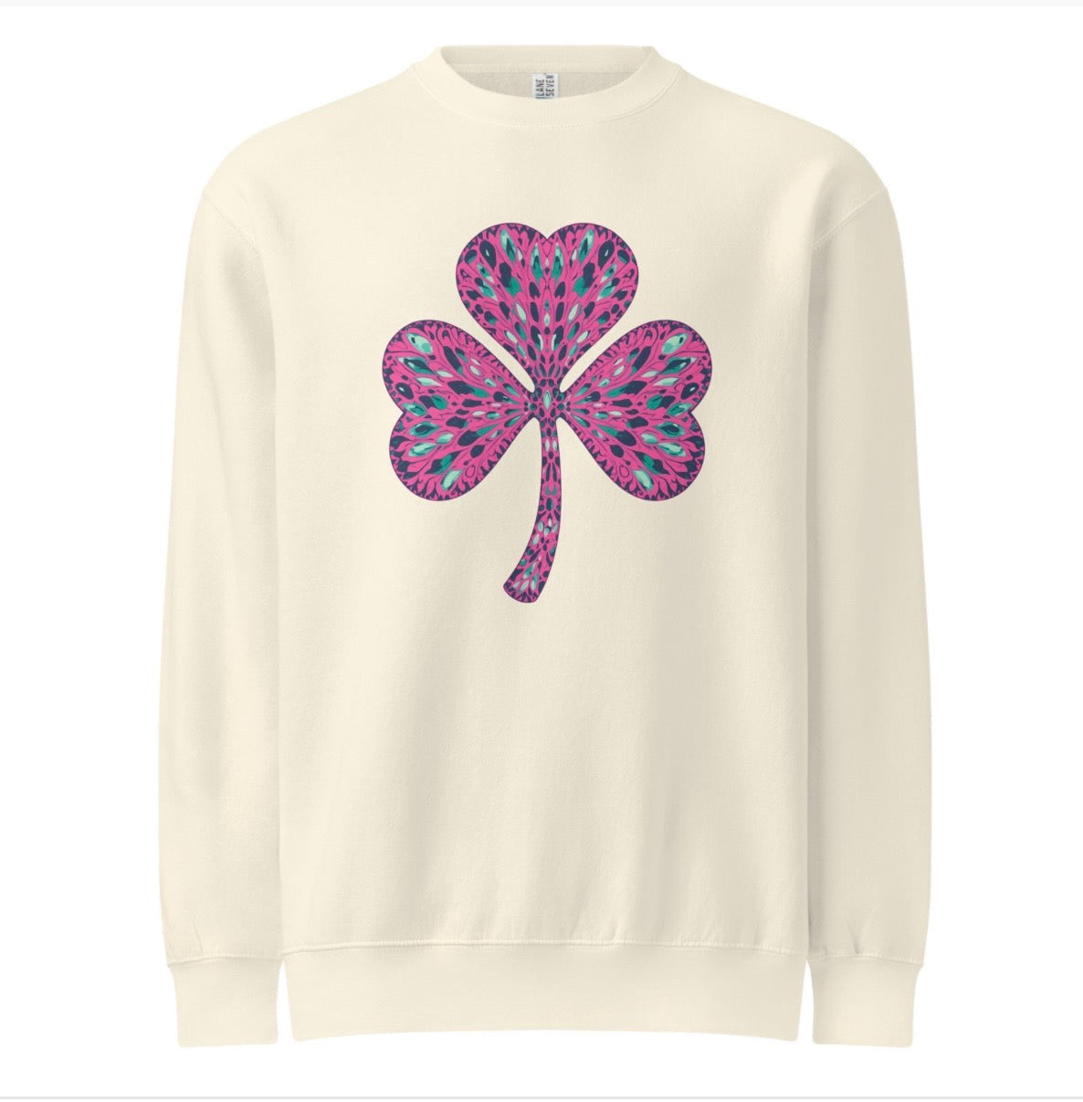 Pink Clover Premium Crew Neck Sweatshirt