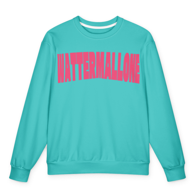 WaTTerMaLLone Oversized Cotton Sweatshirt