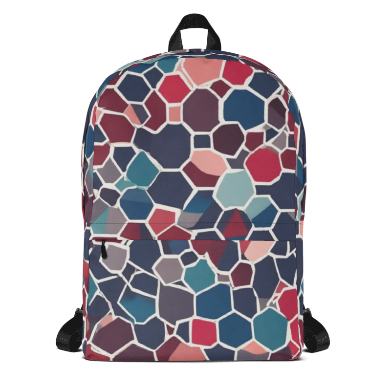 Geo Multi Color Backpack