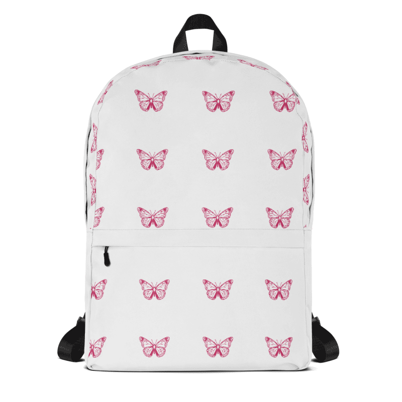 Pink Butterflies Backpack