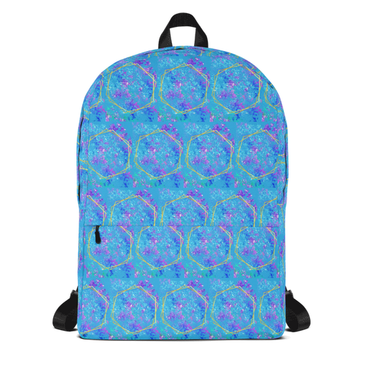 Purple and Blue Backpack