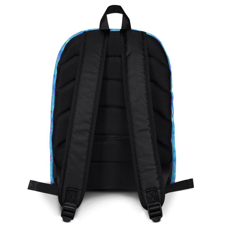 Purple and Blue Backpack