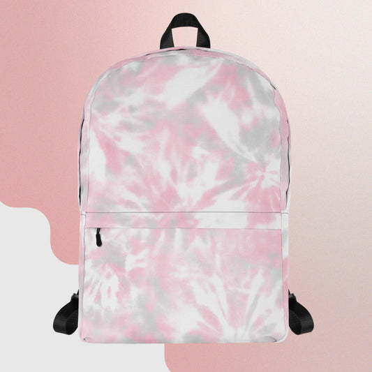 Pink Tie Dye Backpack