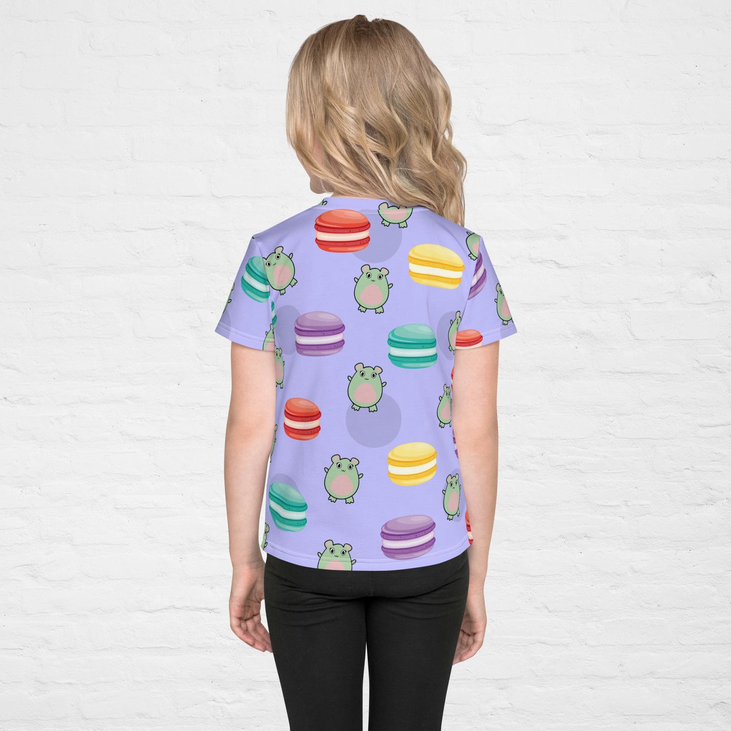 Macaroons Kids crew neck t-shirt