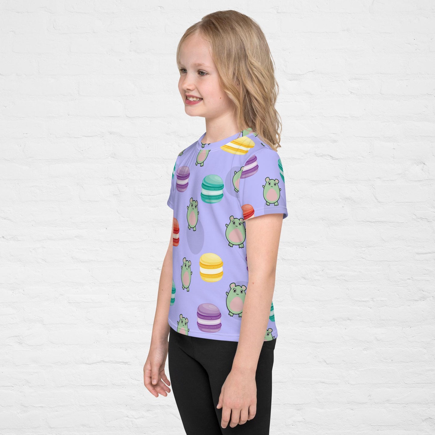 Macaroons Kids crew neck t-shirt