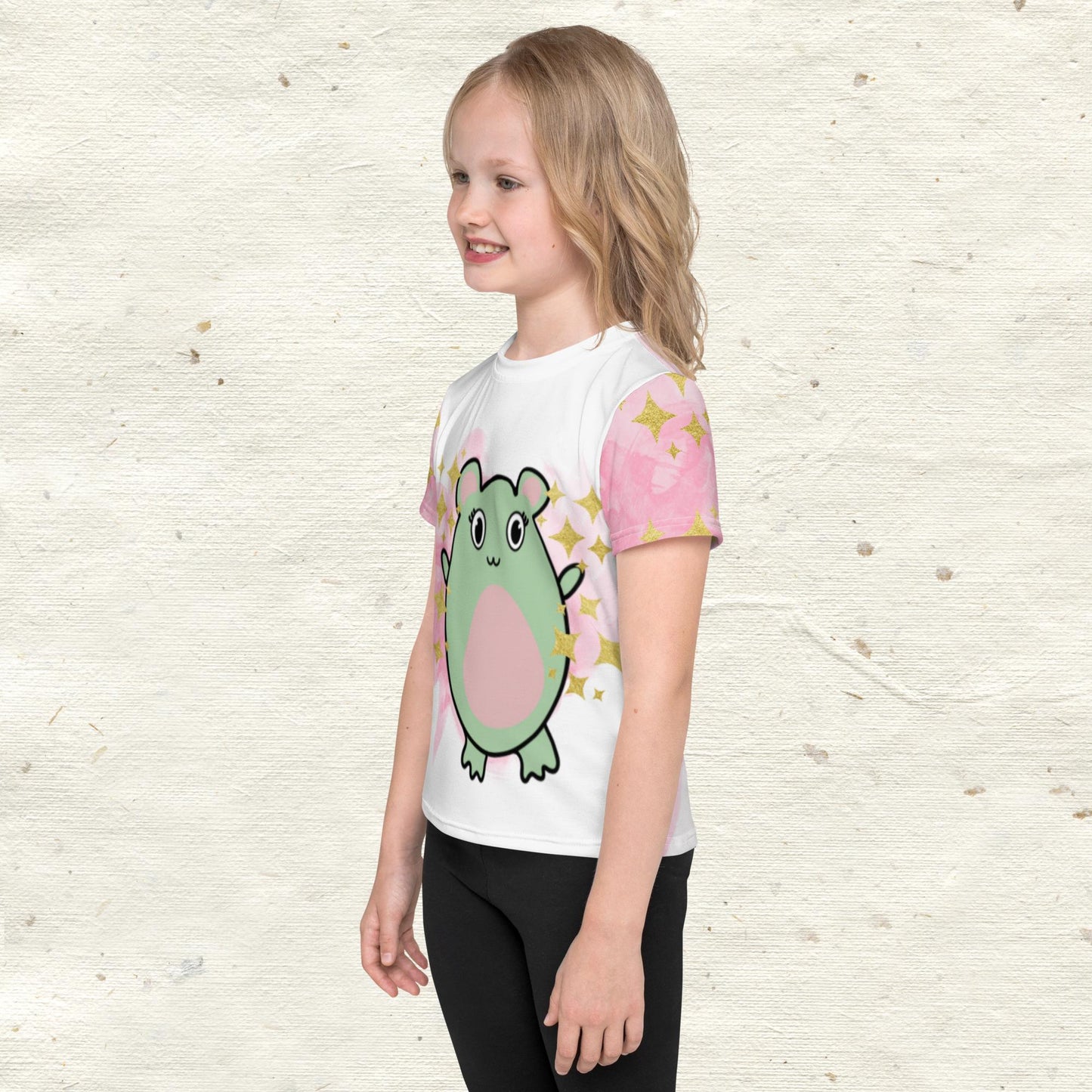 Sparkle Bit Kids Crew Neck T-shirt