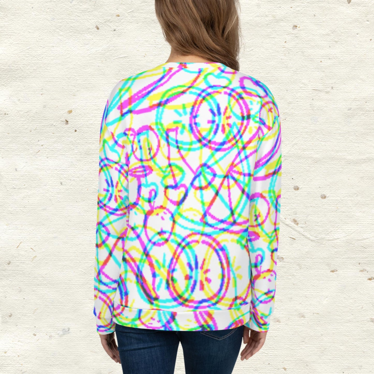 Multicolor Fruit Unisex Sweatshirt