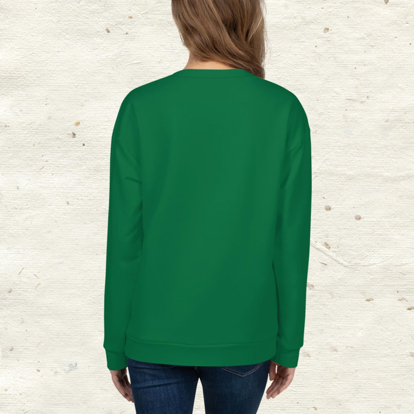 Ready For Game Day Green Unisex Sweatshirt