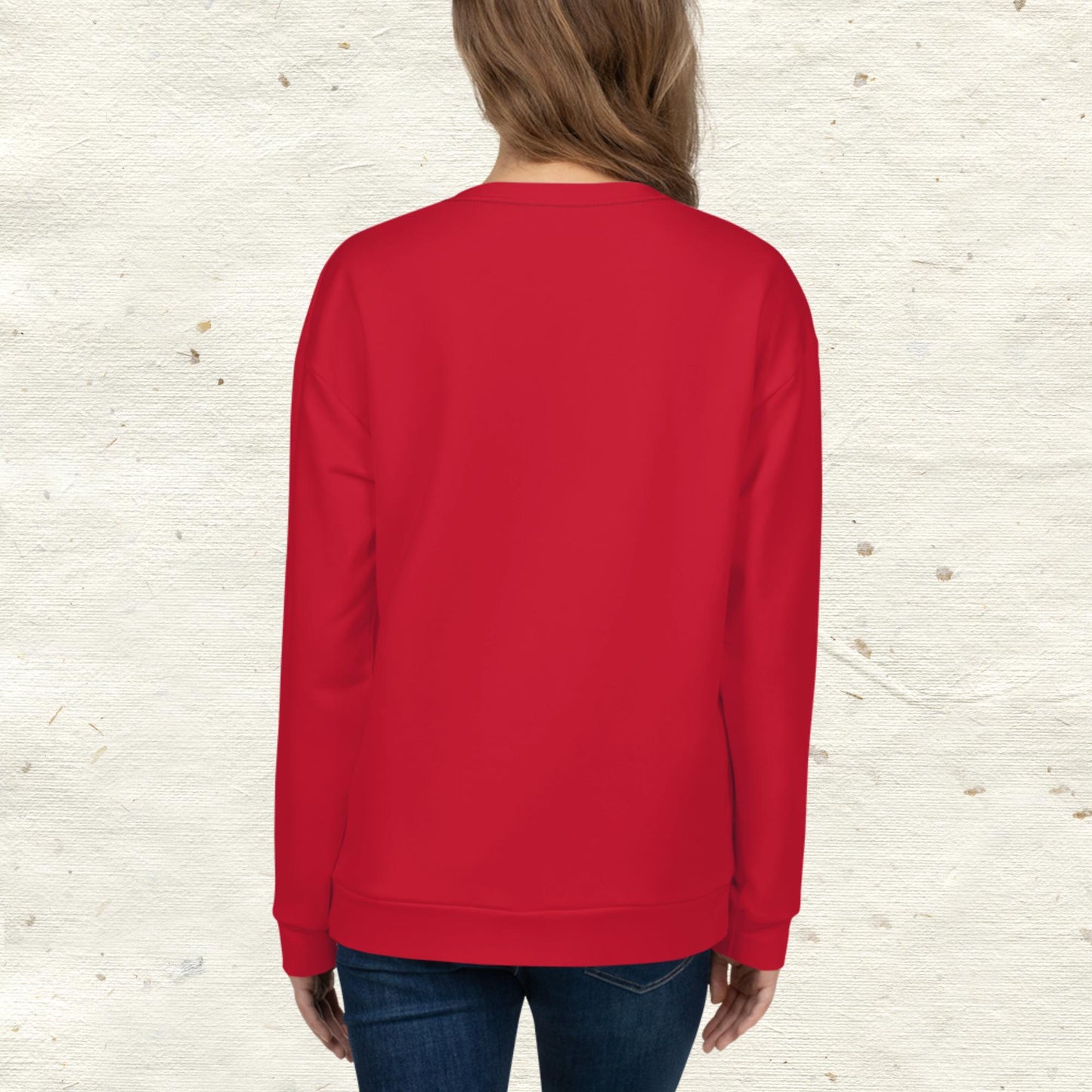 Ready For Game Day Red Unisex Sweatshirt