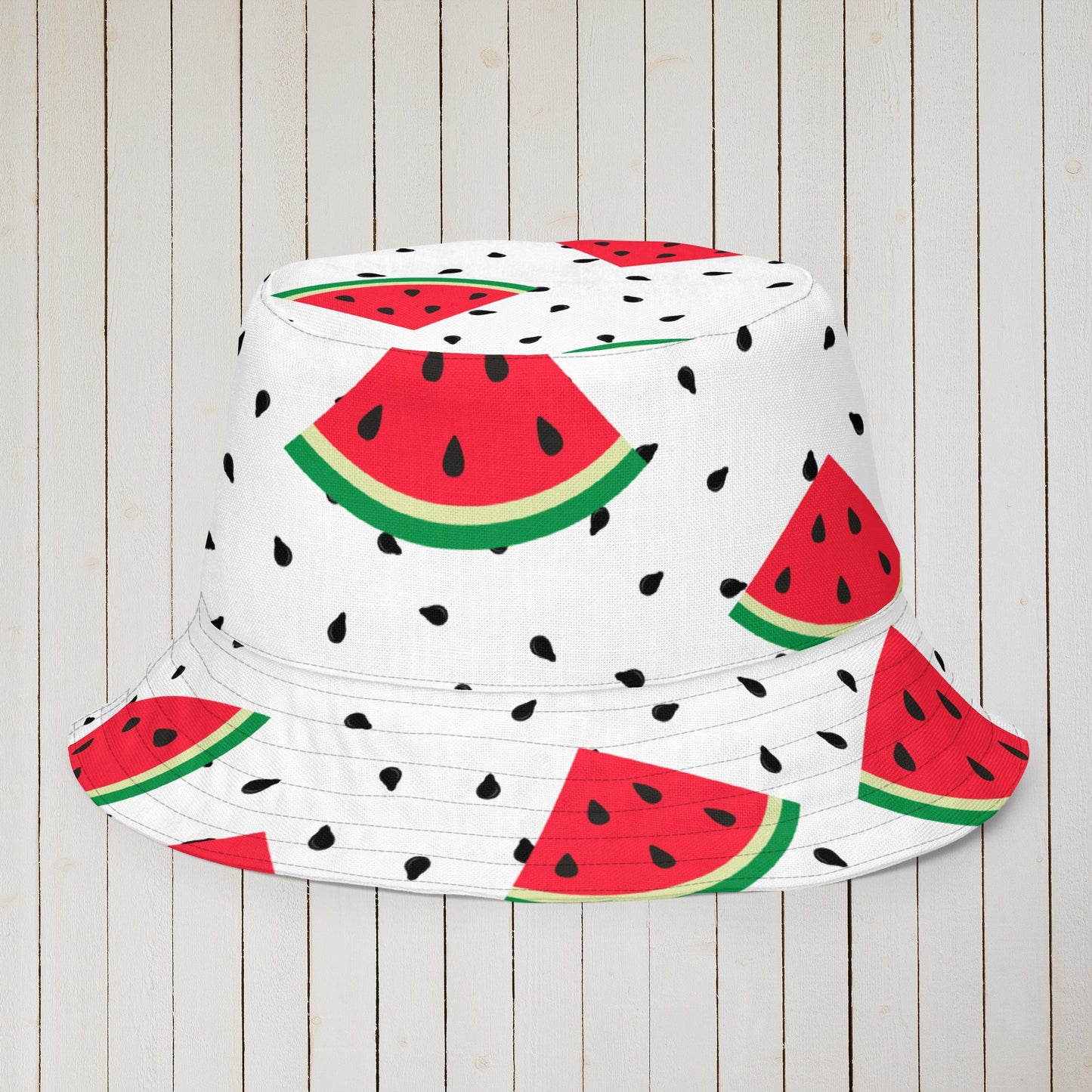 Watermelon Reversible Bucket Hat