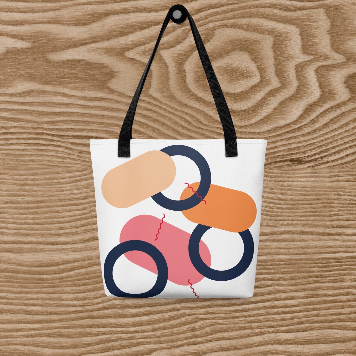 Circle Pattern Tote bag