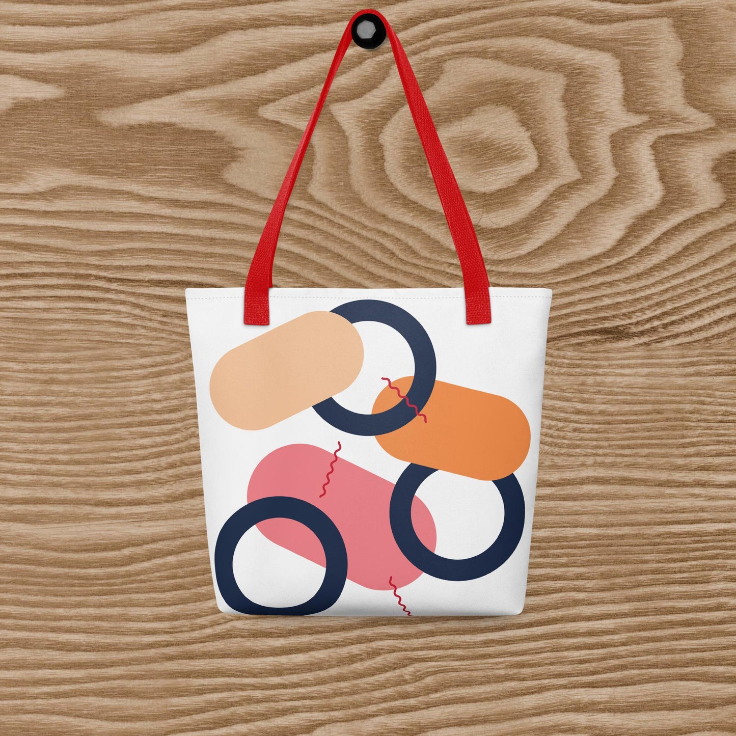 Circle Pattern Tote bag