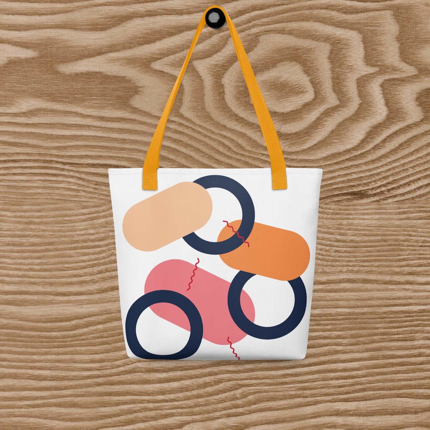 Circle Pattern Tote bag