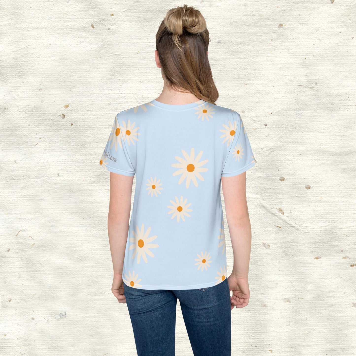 Daisies Youth Crew Neck T-shirt