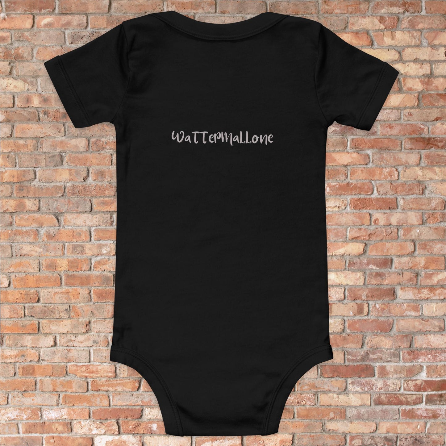 Happy Halloween WaTTerMaLLone Baby Short Sleeve One Piece