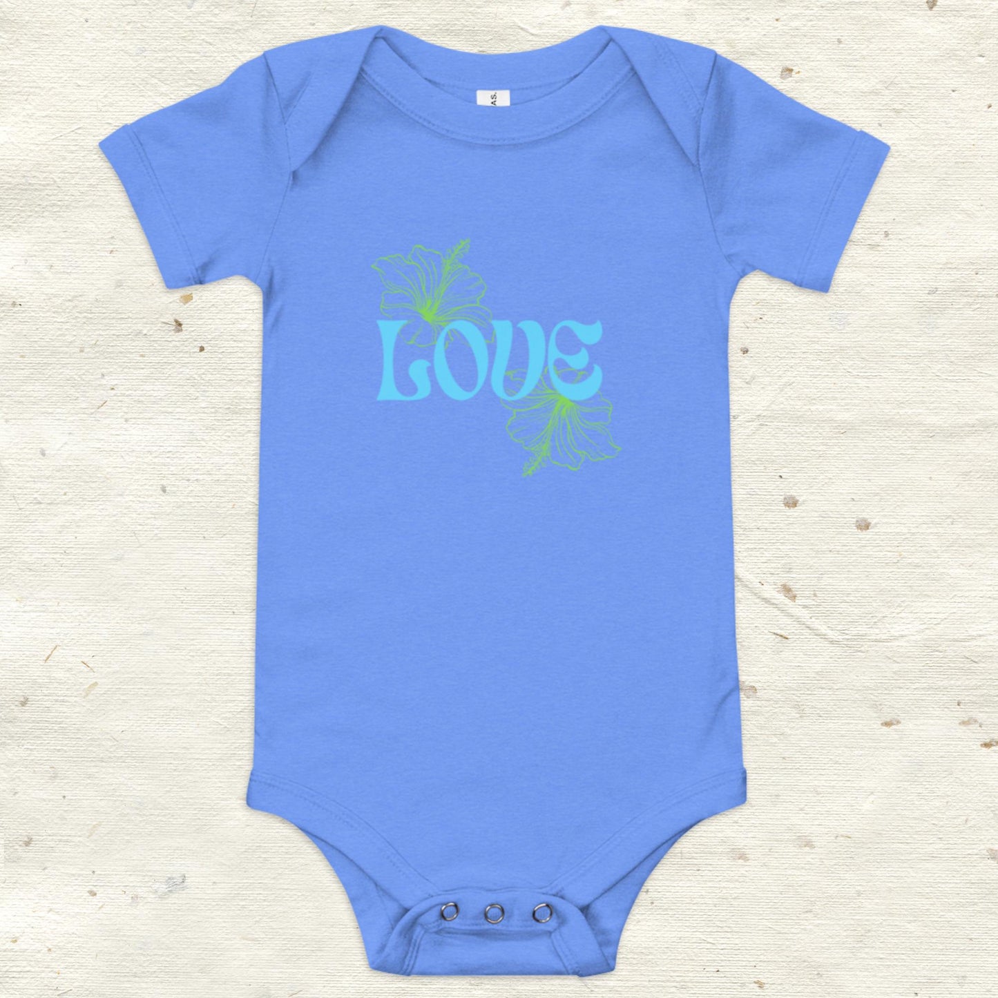 Love Baby short sleeve one piece