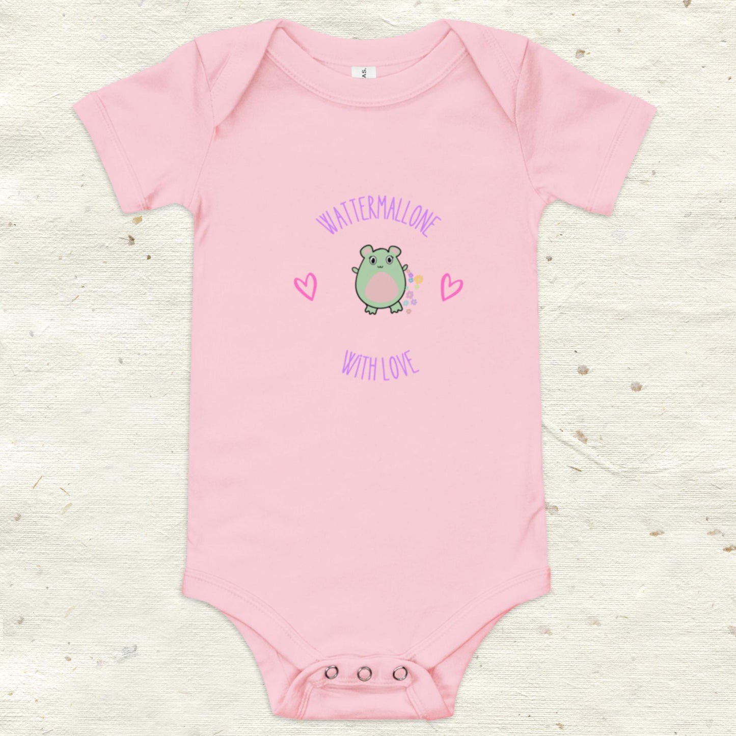 WaTTerMaLLone With Love Baby short sleeve one piece