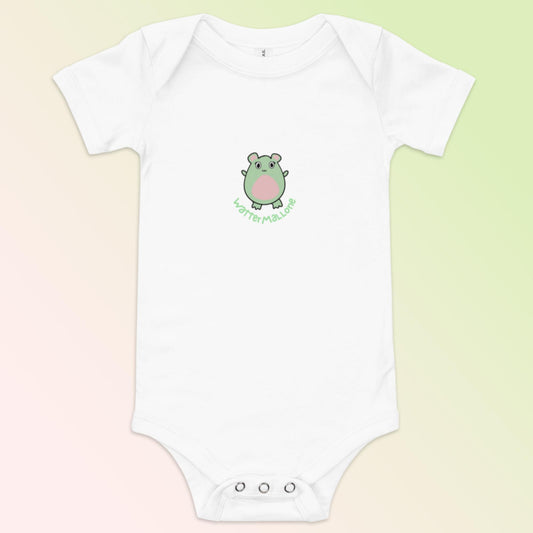 WaTTerMaLLone Green Baby short sleeve one piece