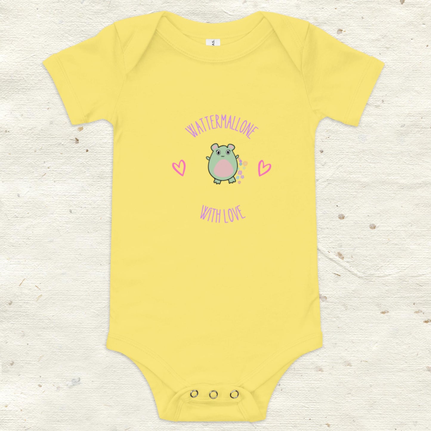 WaTTerMaLLone With Love Baby short sleeve one piece