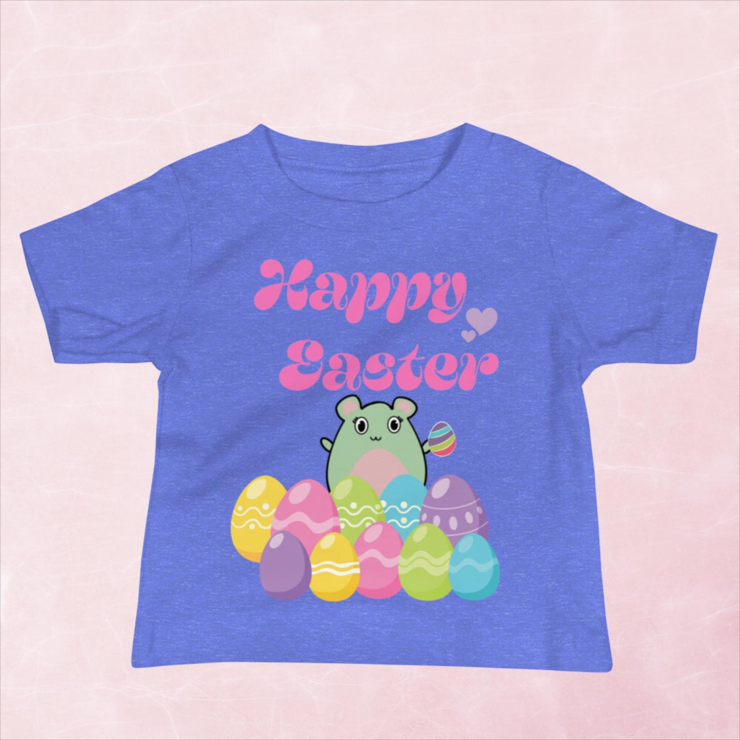 WaTTerMaLLone Happy Easter Baby Jersey Short Sleeve Tee