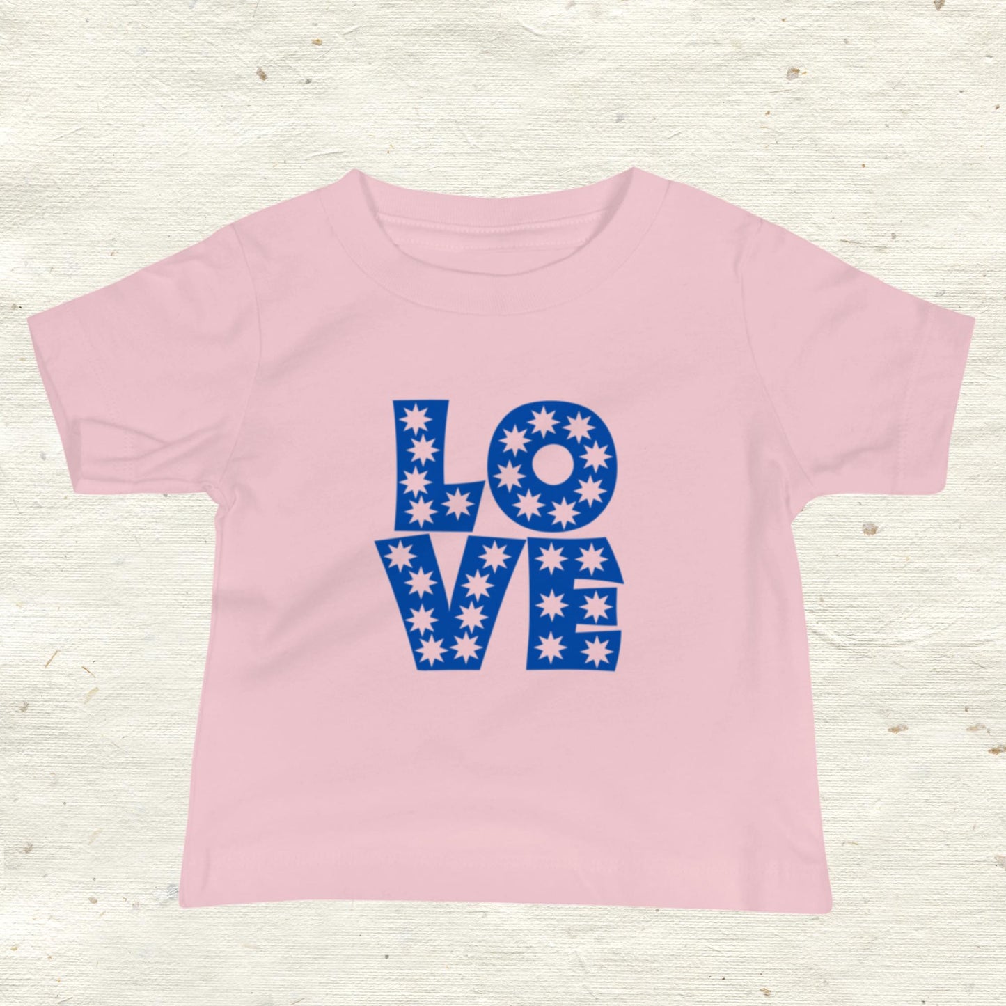 Love Stars Baby Jersey Short Sleeve Tee