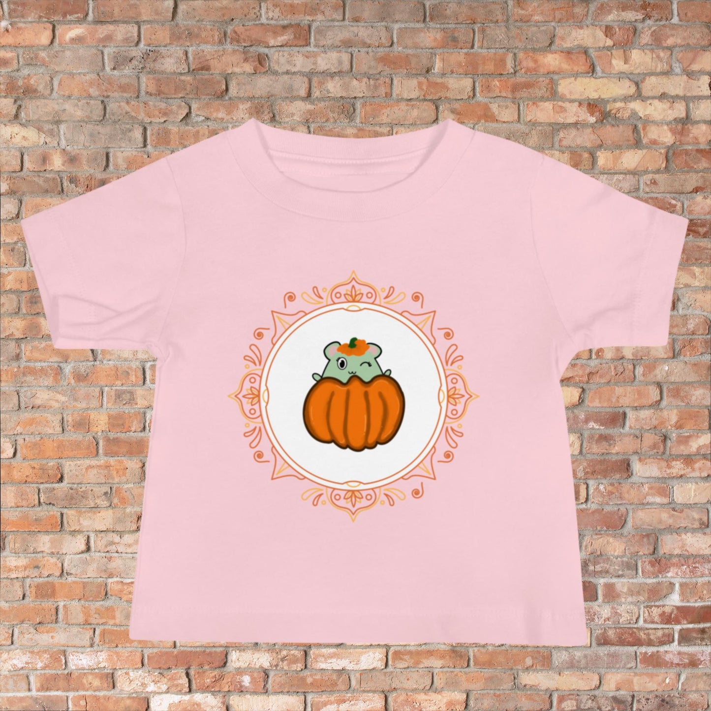 WaTTerMaLLone in Pumpkin Baby Jersey Short Sleeve Tee