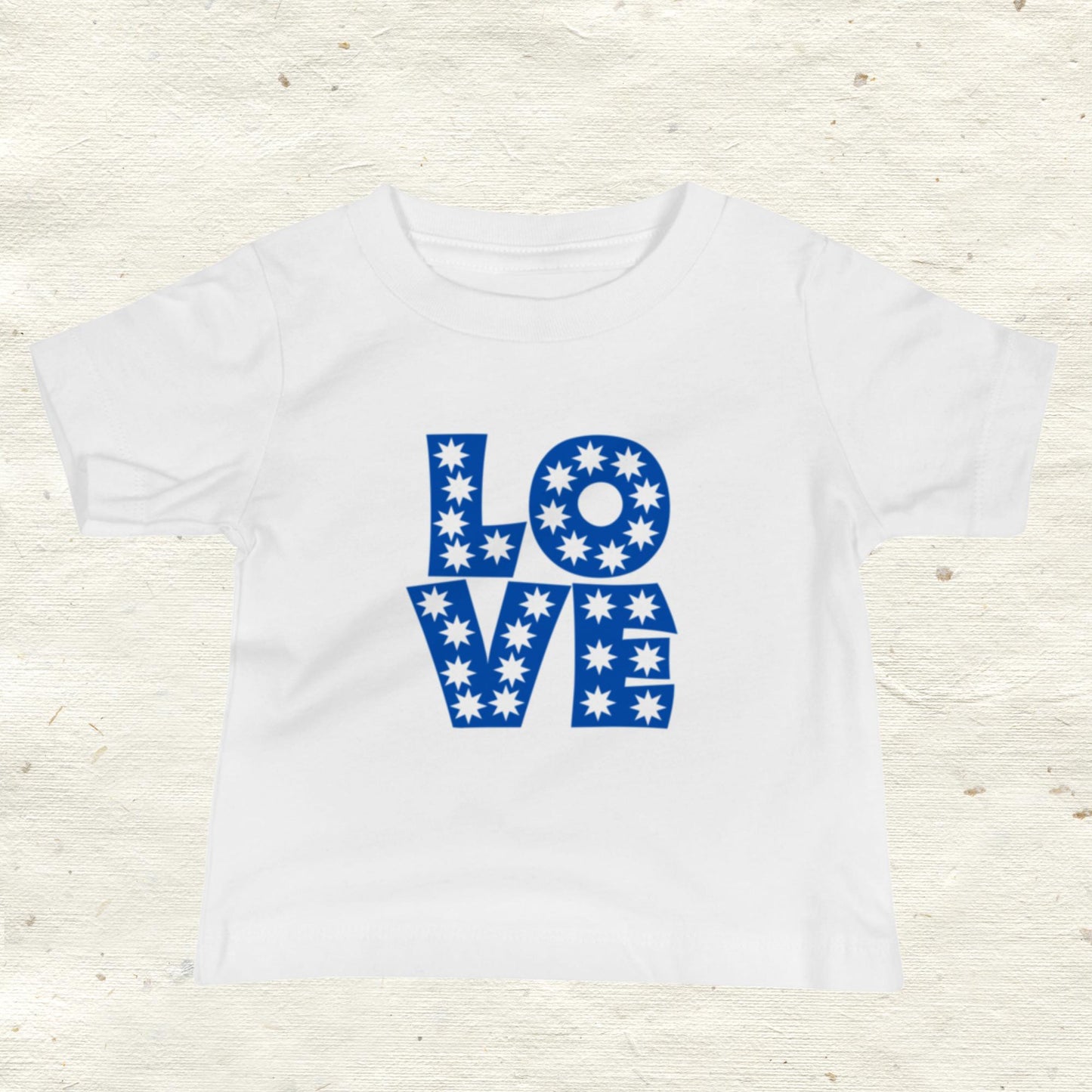 Love Stars Baby Jersey Short Sleeve Tee