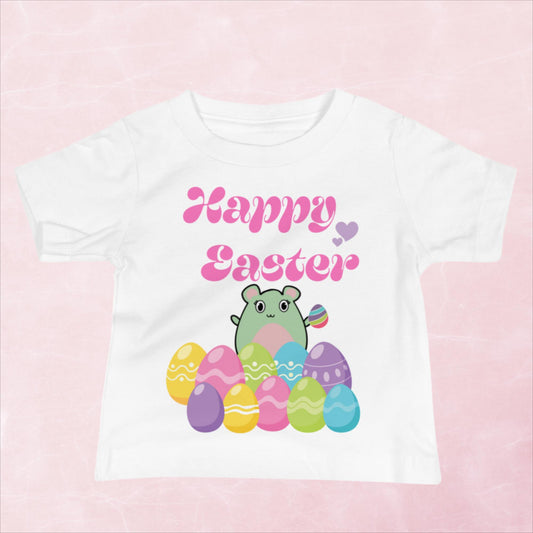 WaTTerMaLLone Happy Easter Baby Jersey Short Sleeve Tee