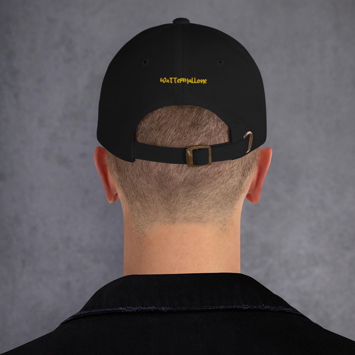 Waves in Yellow WaTTerMaLLone Dad Hat