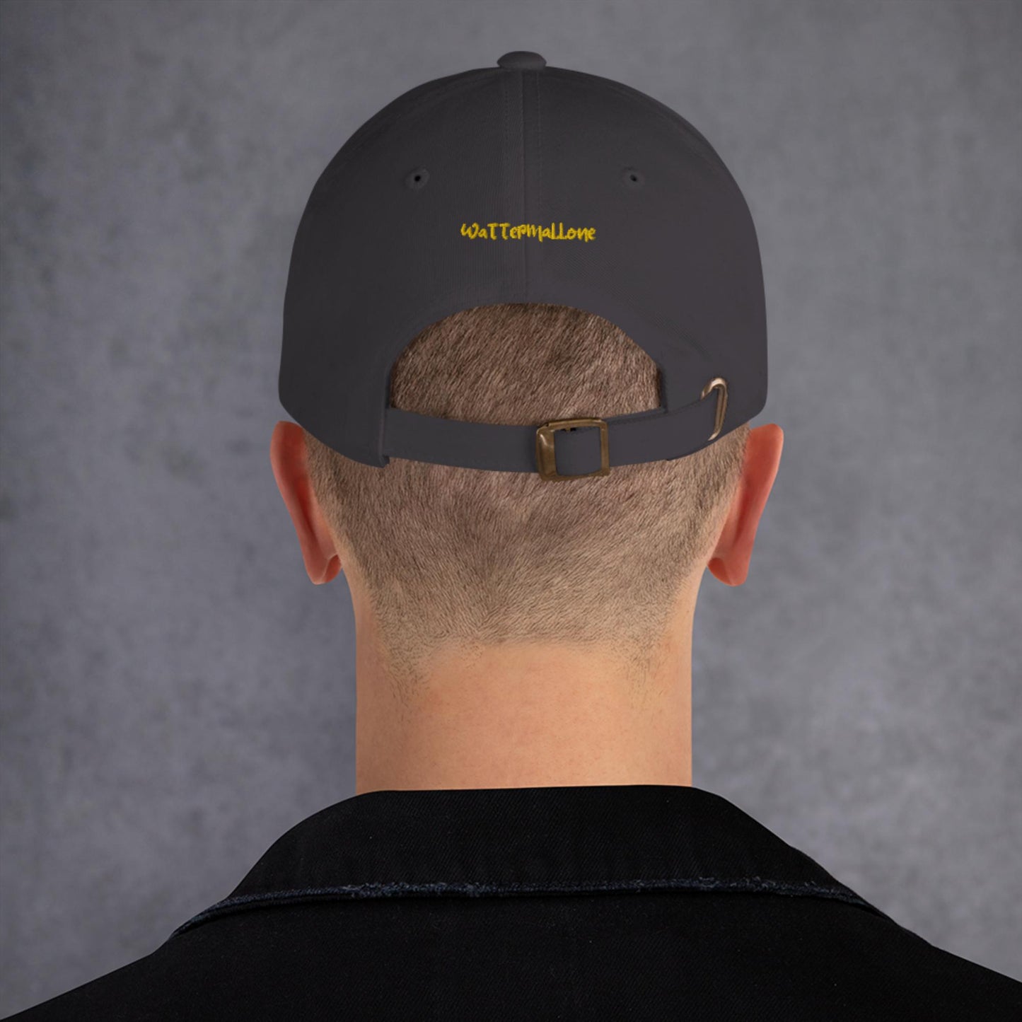 Waves in Yellow WaTTerMaLLone Dad Hat