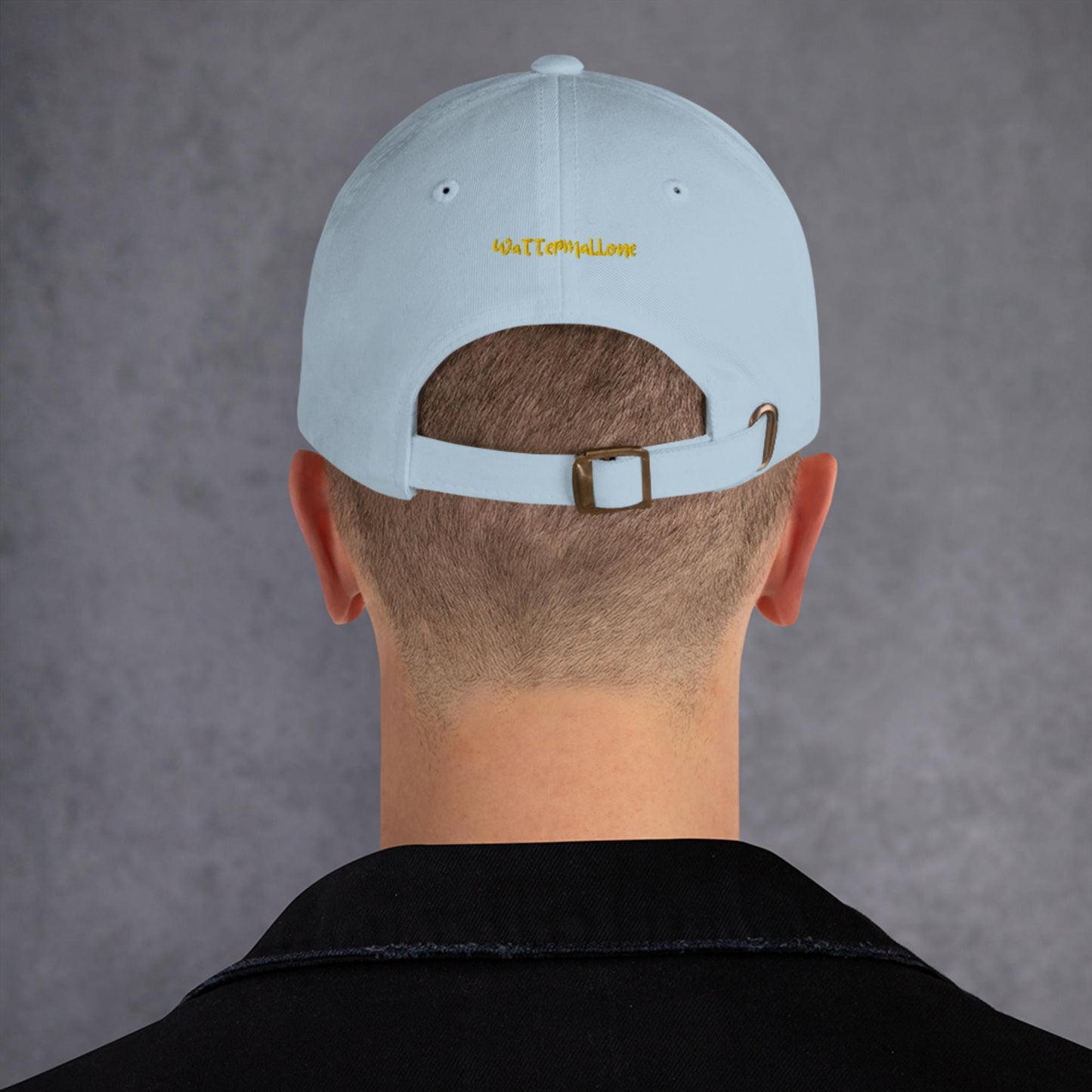 Waves in Yellow WaTTerMaLLone Dad Hat